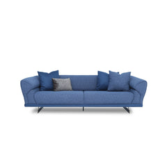 bronze sofa, Rove, blue