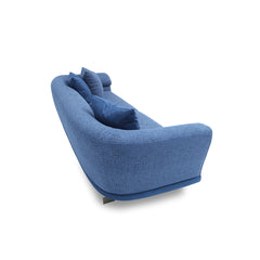 bronze sofa, Rove, blue